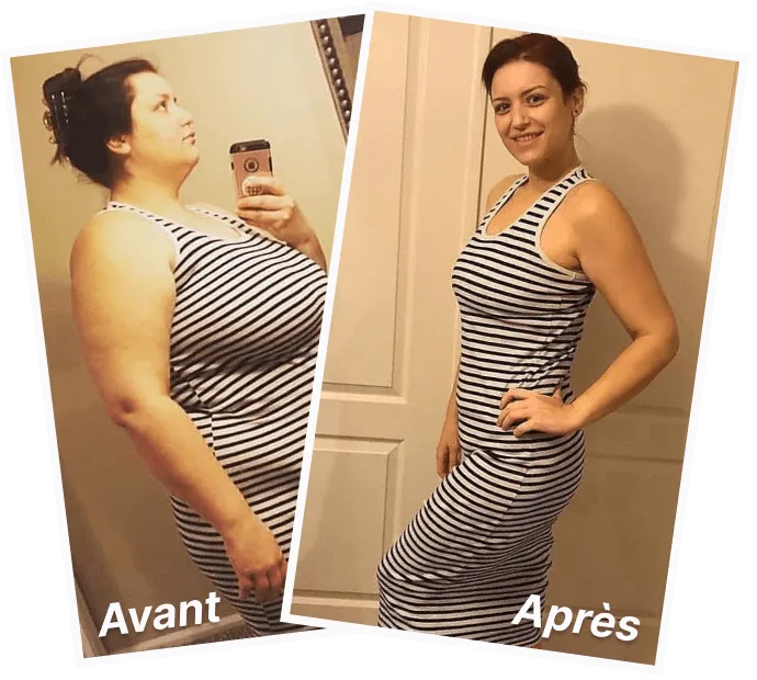 Fitness Keto Capsules result – customer transformation